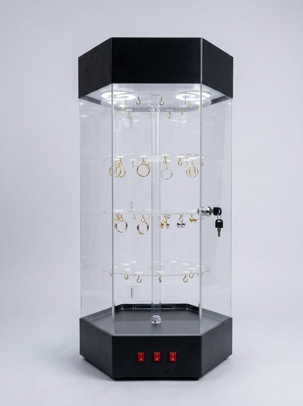 Earring & Jewelry Display Storage Tower