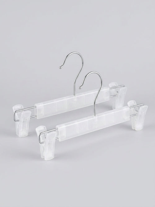 Transparent Clip Pants/Skirt Hangers (12pcs)