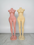 Female Headless Full-Body Plastic Form Display Mannequins