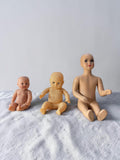 Kids Sitting Baby and Toddler Mannequin Set (3-Piece Bundle)