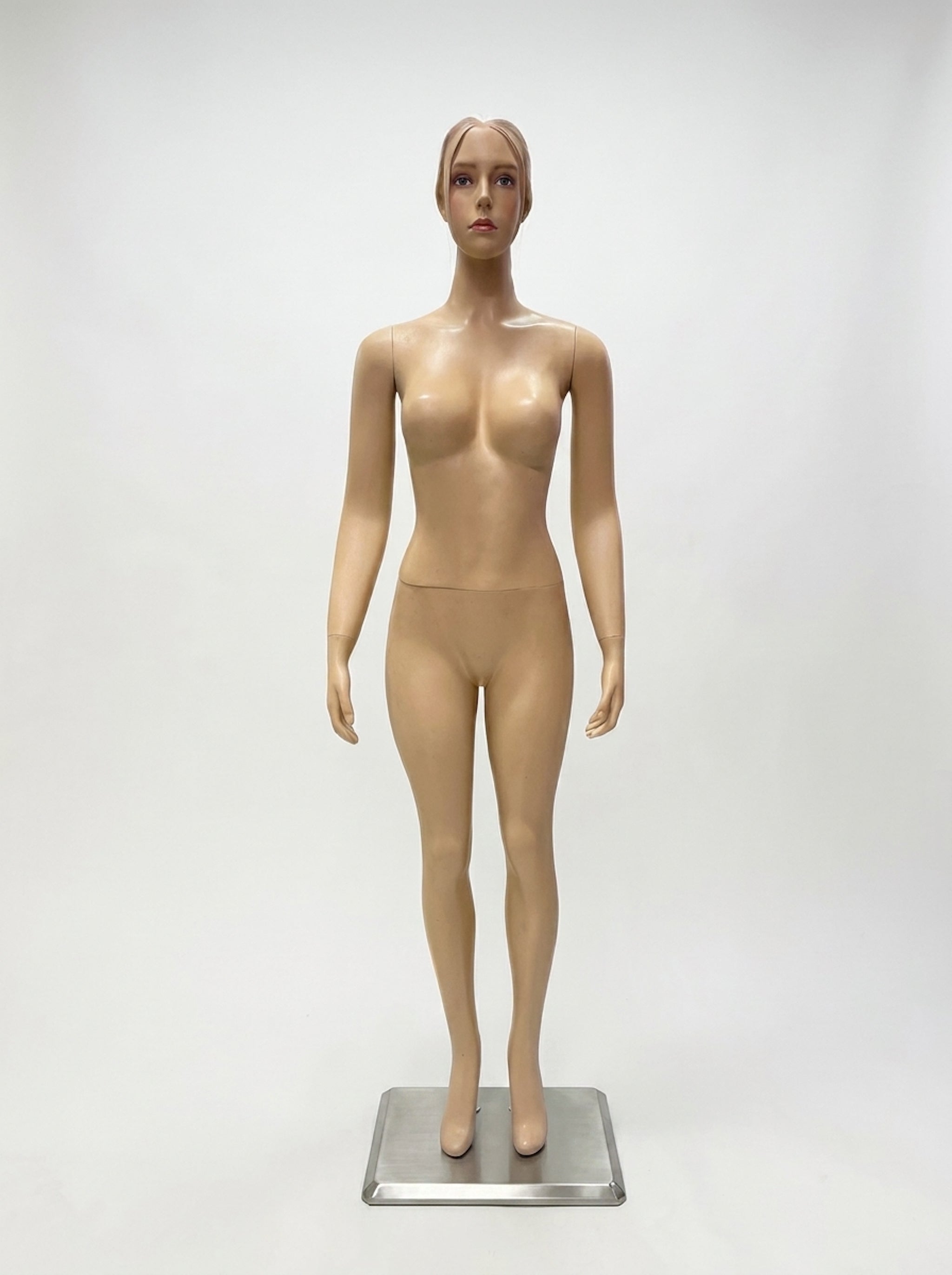 Connec Realistic Skin-Tone Female Mannequin (Classic Standing - Style B)