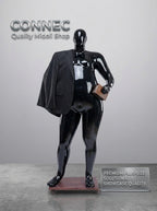 Connec High-Gloss Obsidian Plus-Size Male Mannequin (Full Body — Standing)