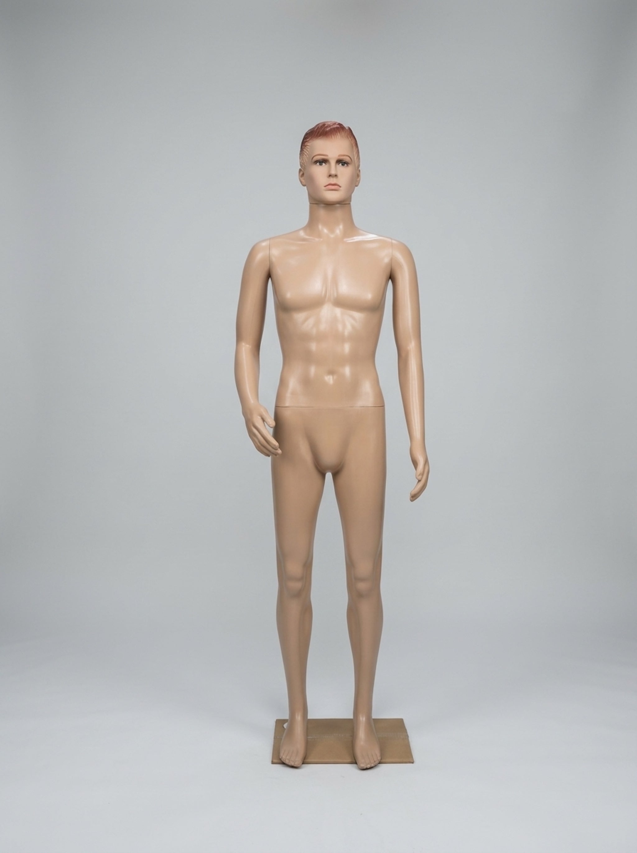 Male Realistic Standing Mannequin (Size: Standard / Medium)