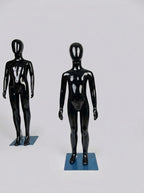 Kids High-Gloss Obsidian Standing Mannequin (Size: Ages 5-7 Years)