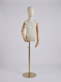 Kids Fabric Tailoring Mannequin with Flexible Wooden Arms