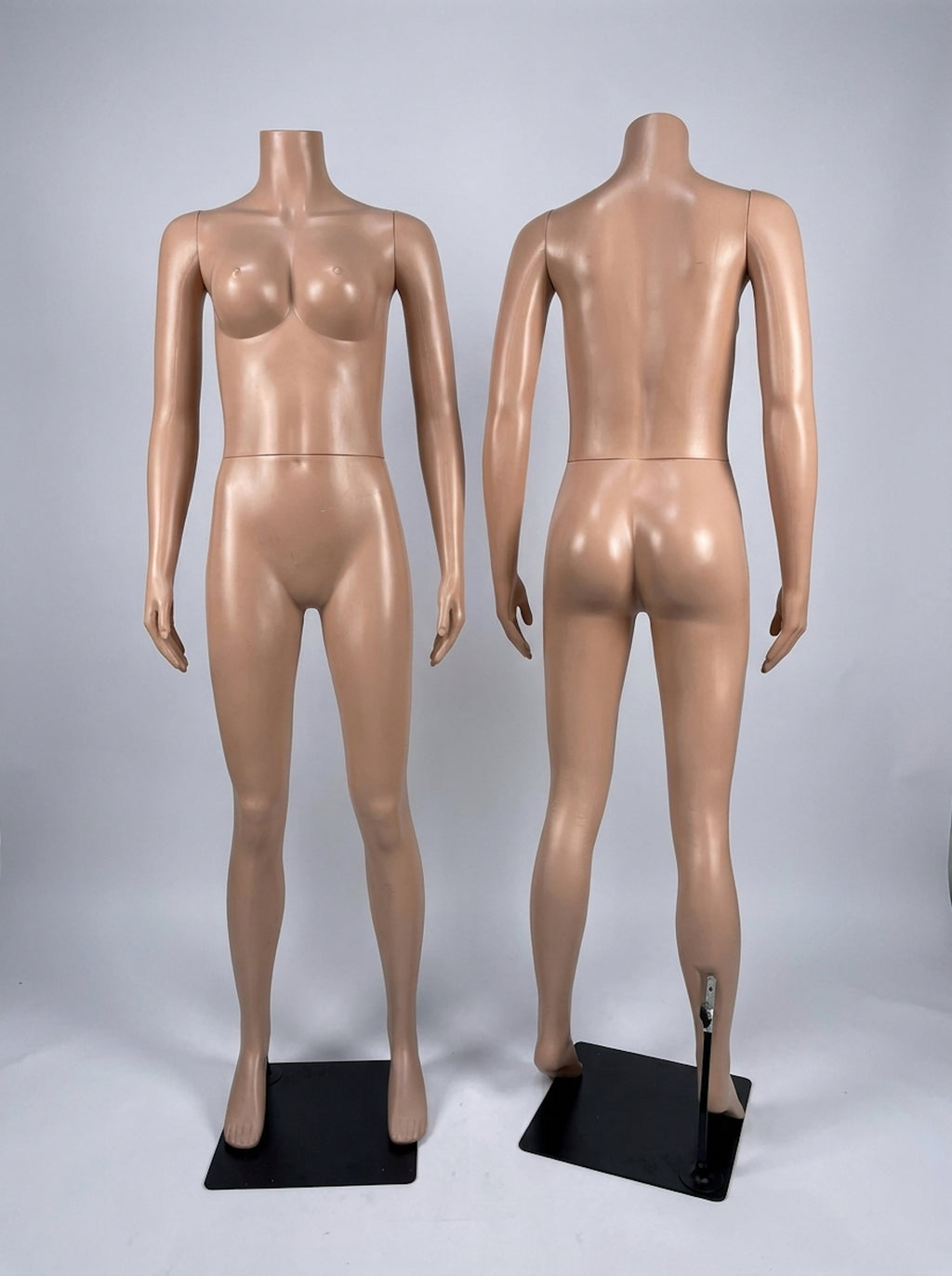 Connec Premium Skin-Tone Headless Full-Body Female Mannequin