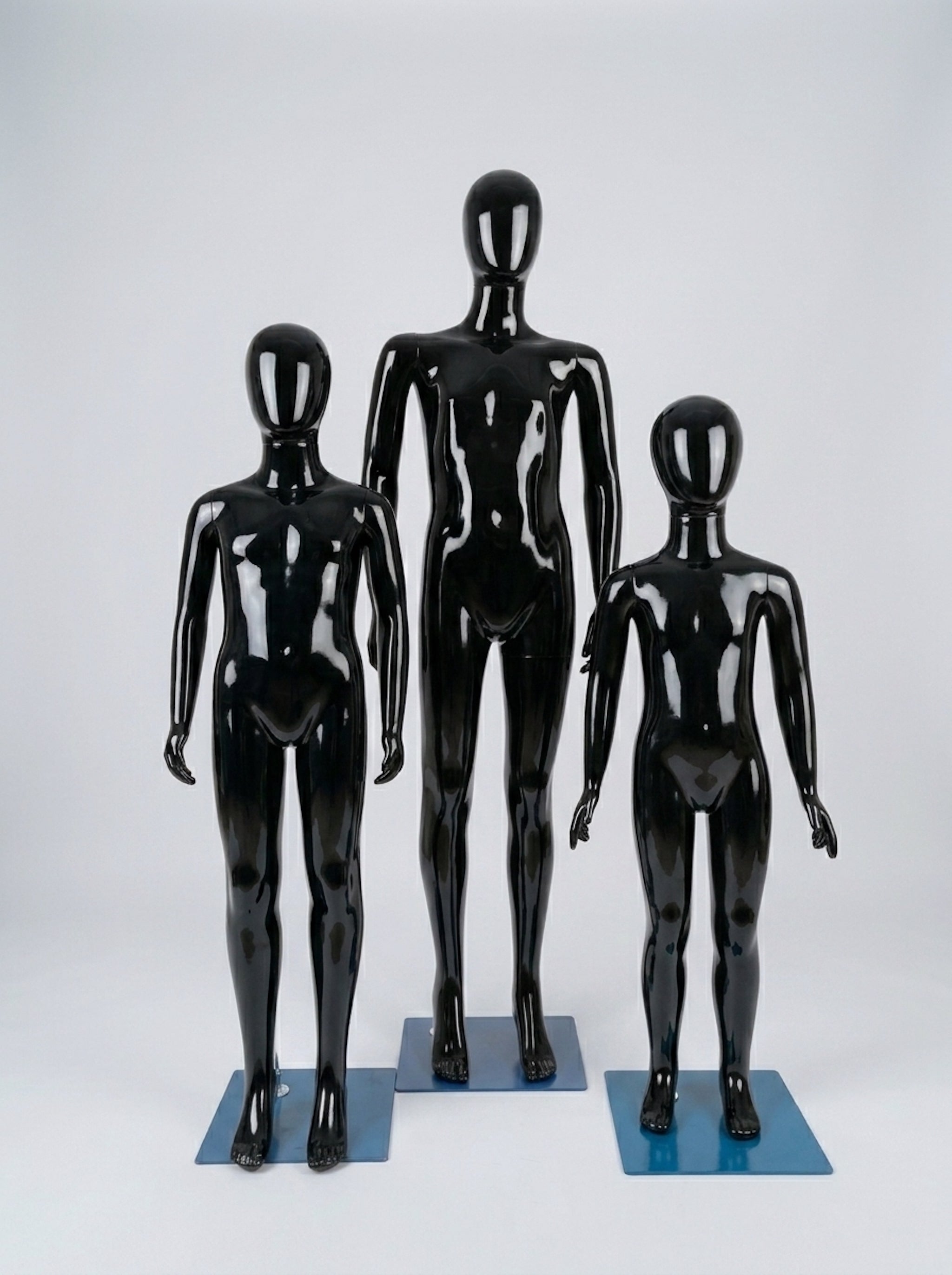 Kids High-Gloss Obsidian Standing Mannequin (Size: Toddler / Ages 2-3 Years)