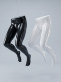 Unisex Lower-Body High-Gloss Hanging Display Mannequins (Male & Female Forms)
