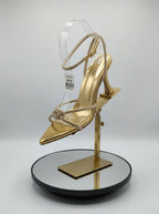 Gold adjustable shoe display stand – photo 3