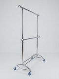 Chrome Z-Frame Garment Rack