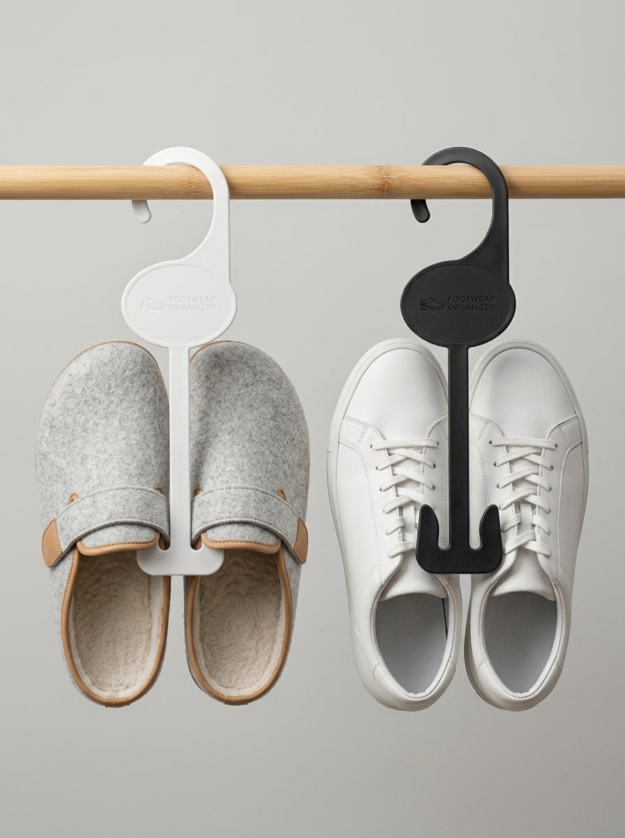 Multi-Pose Apparel & Shoe Hanger (10pcs)
