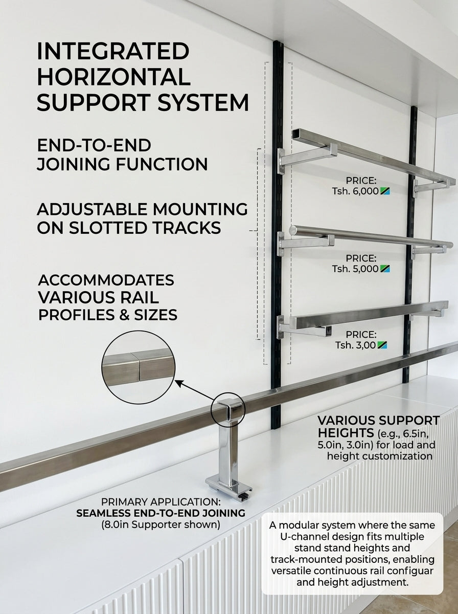 Stainless Steel Adjustable Display Support Stand
