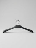 Black Plastic Hangers for Casual Wear (12pcs)
