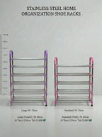 Stainless Steel Home Organization Shoe Rack