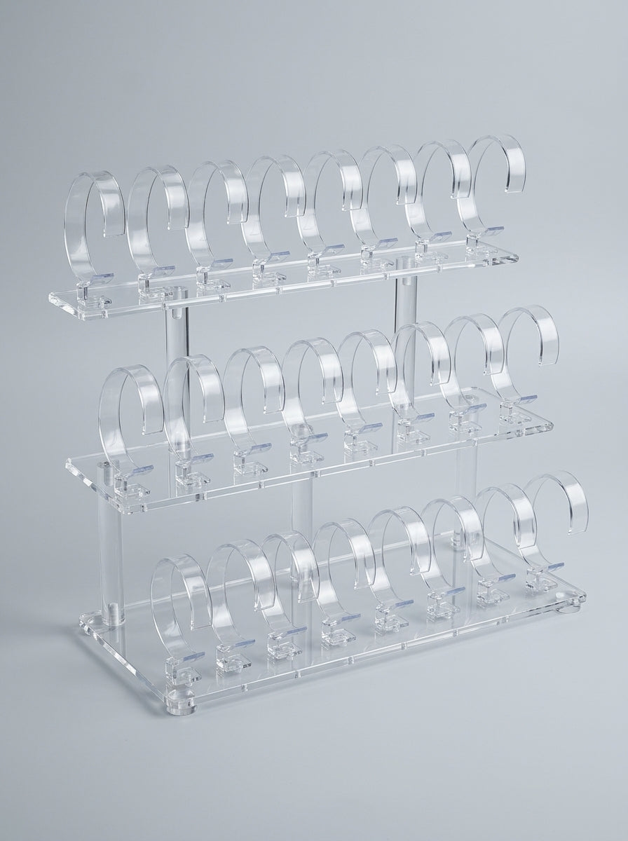 3-Tier Acrylic Watch Display Stand