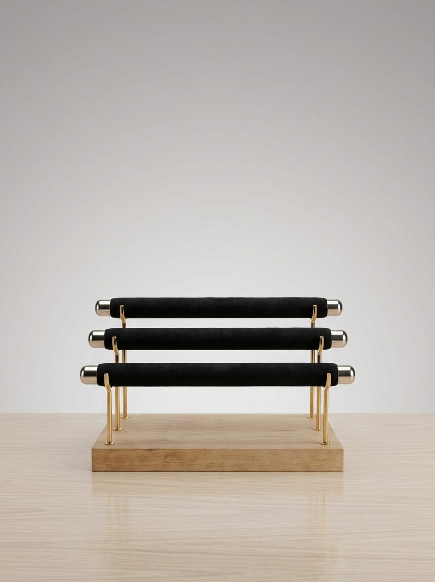 3-Tier Jewelry Ring & Bracelet Display Stand
