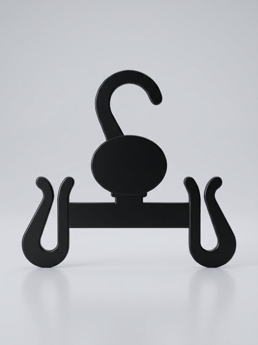 Black Slipper Hanger – Set of 10