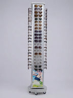 Rotating Eyewear Display Stand – Silver