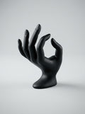 Matte Black Sculptural Hand Mannequin – Ring & Bracelet Display Stand
