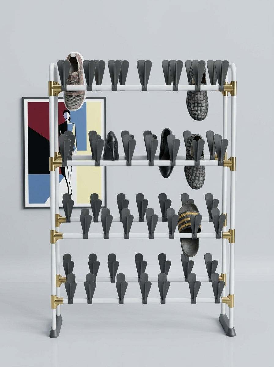Multi-Tier Shoe Display Rack