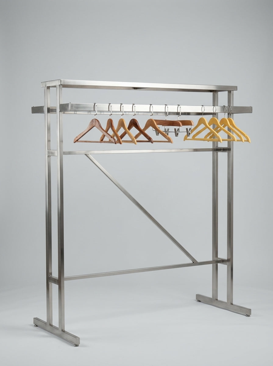 CONNEC Premier Double-Tier Clothing Rack