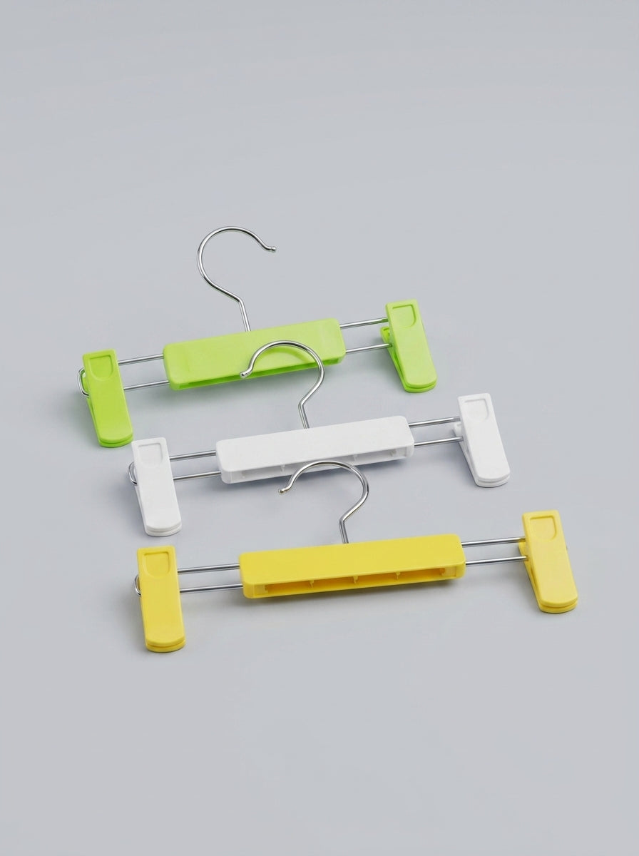 Kids Clip Hangers – Pack of 12 (Mix & Match Colors)
