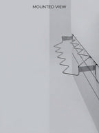 Chrome Zigzag Shoe Display Rack1
