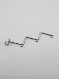Modular zigzag merchandise hooks chrome 12 pieces – shop hooks Tanzania
