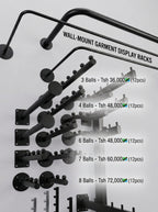 Wall mount display stand with ball pegs – photo 4