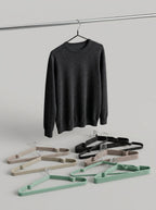 Hongrui HR Anti-Skid Coat Hangers — Pack of 10