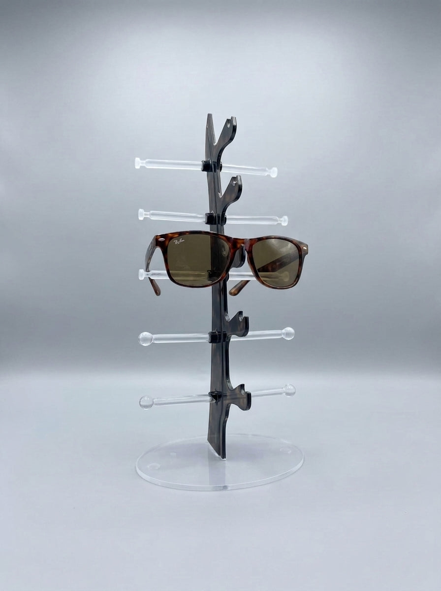 5-Tier Acrylic Sunglasses Display Stand