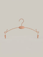 CONNEC Premium Rose Gold Lingerie Hangers (Pack of 10)