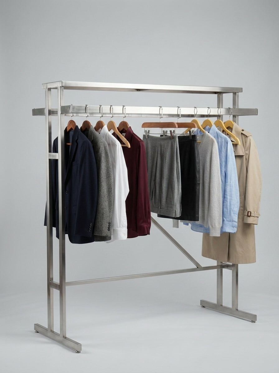 CONNEC Premier Double-Tier Clothing Rack