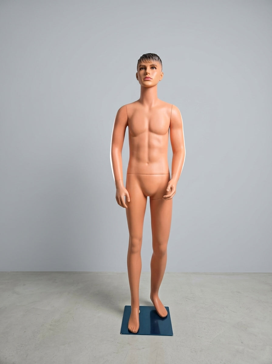 Realistic Male Full-Body Mannequin