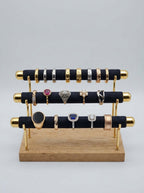 3-Tier Jewelry Ring & Bracelet Display Stand
