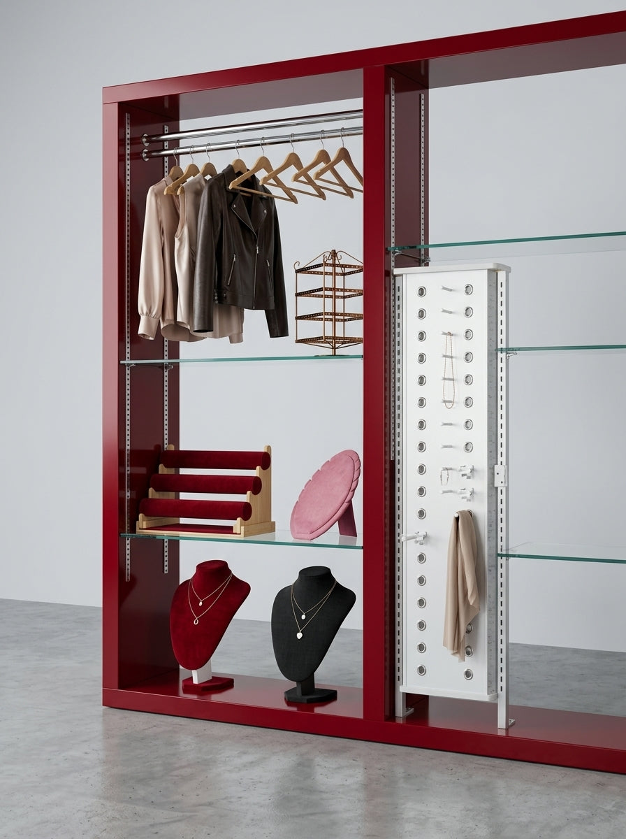 Adjustable Shelf Track Rail