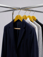 Yellow Wooden Coat Hangers (12pcs)