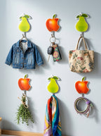 Fruit Adhesive Wall Hooks (3-Pack)