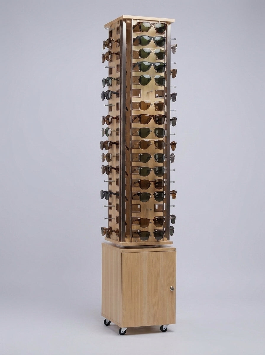 Rotating Eyewear Display Tower