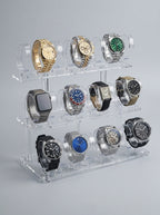 3-Tier Acrylic Watch Display Stand