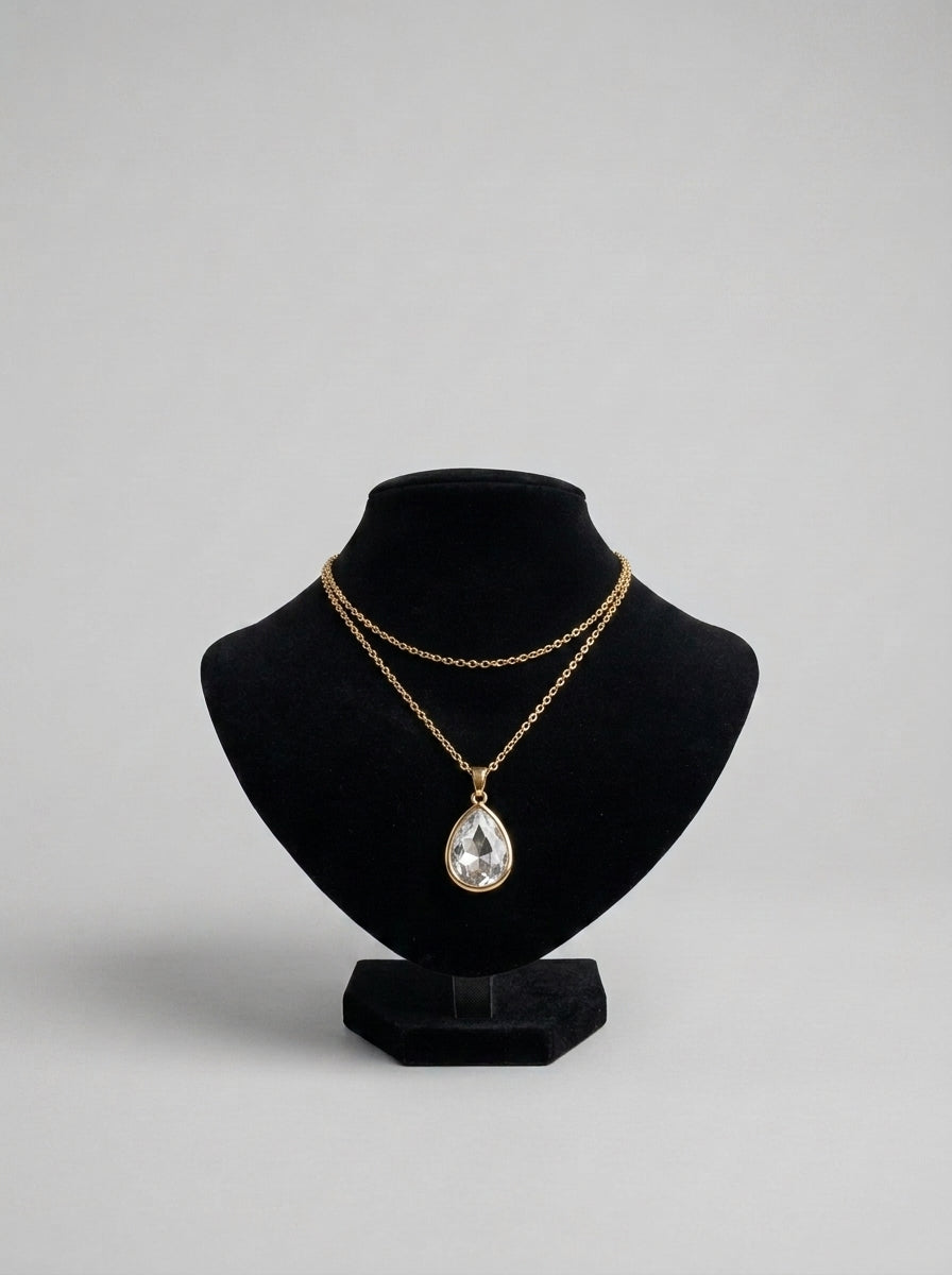 Velvet necklace display small – photo 2