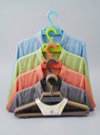 Colorful Plastic Garment Hangers