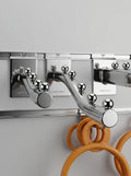 Chrome waterfall display arms direct surface mount – Tanzania