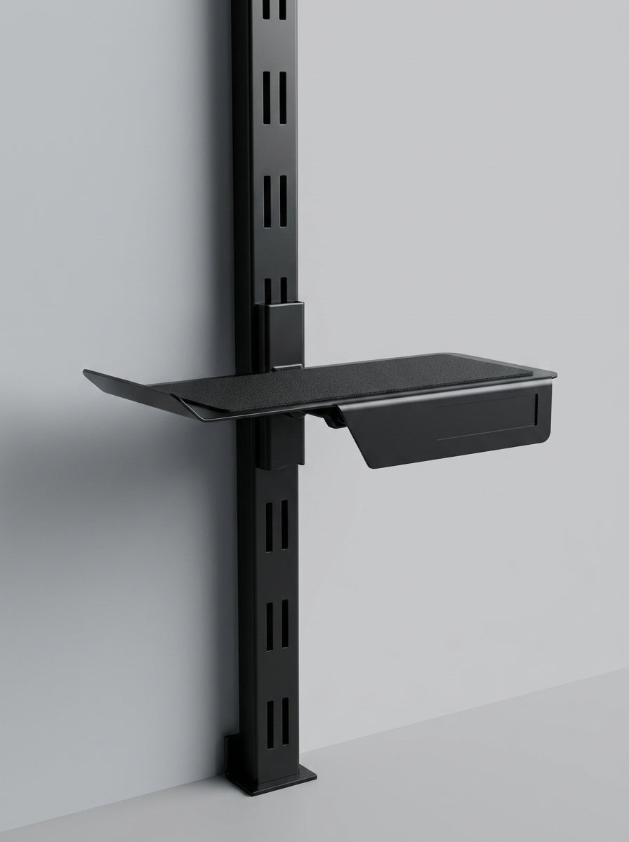Wall-Mounted Shoe Display Rail System (12pcs)