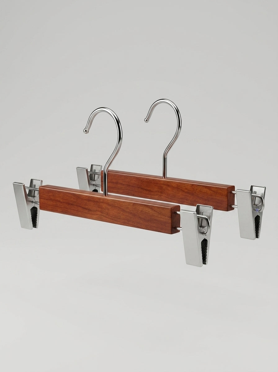 Wooden Clip Hangers – Pack of 12