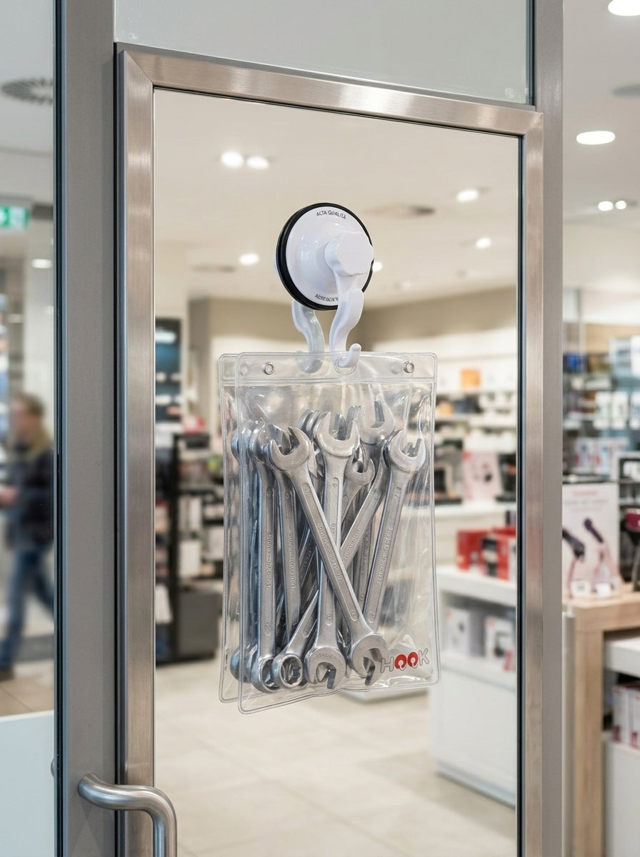 Mirror Holder – Heavy-Duty Suction Hook