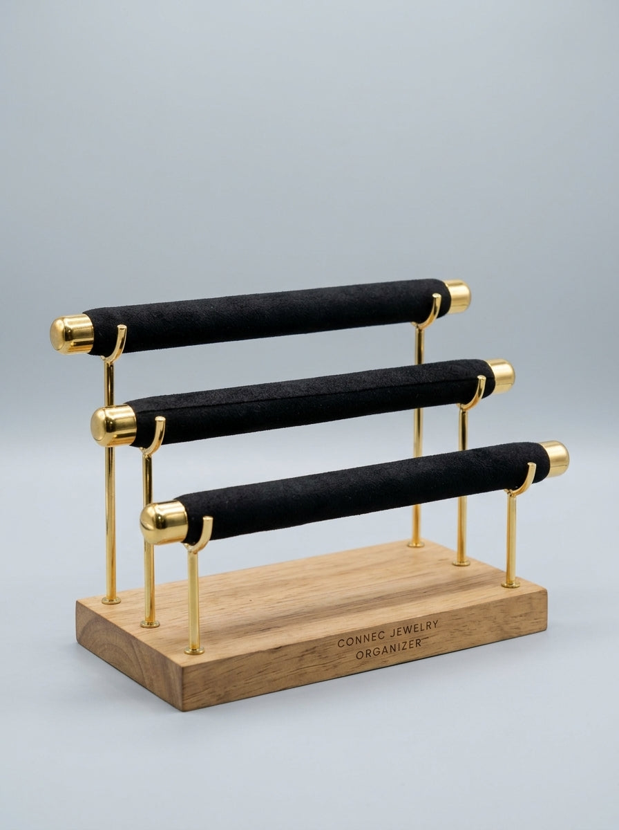 3-Tier Jewelry Ring & Bracelet Display Stand