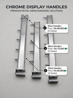 Chrome display handles – photo 5