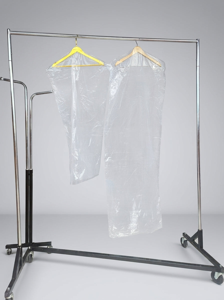 Clear Plastic Garment Cover Bag