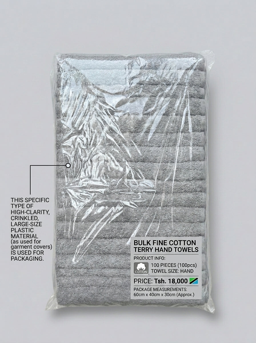 Clear Plastic Garment Packaging Bags (Hangable, 100pcs)
